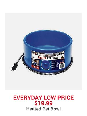 Heated Pet Bowl